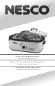 Nesco Roaster Oven Care/Use And Recipe Manual