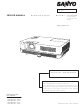 Sanyo PLC-XK3010 Service Manual