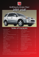 Saturn 2007 Vue Getting To Know Manual