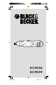 Black & Decker KC9036 User Manual