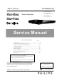 Philips DVP3850K/55 Service Manual