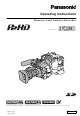 Panasonic aj-HPX2000p Operating Instructions Manual