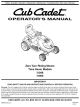 Cub Cadet i1046 Operator's Manual