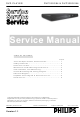 Philips DVP3320/94 Service Manual