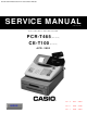 Casio PCR-T465 Service Manual