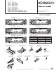 Kenwood KDC-MP628 Service Manual