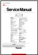 Panasonic PT-L711XU Service Manual