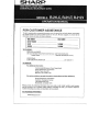 Sharp R-21LC Operation Manual