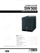 Yamaha SW500 Service Manual