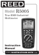 REED R5005 Instruction Manual