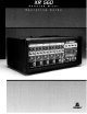 Peavey XR 560 Operating Manual