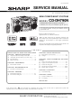 Sharp CD-DH790N Service Manual