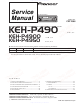 Pioneer keh-p4900 Service Manual