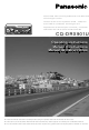 Panasonic CQ-DRX901U Operating Instructions Manual