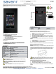 Savant ICC-T000 Quick Reference Manual