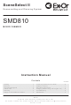 Ex-Or SceneSelect II SMD810 Instruction Manual