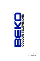 Beko E1 CHASSIS Service Manual