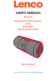LENCO Boost-6 User Manual