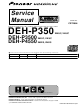 Pioneer DEH-P350 Service Manual