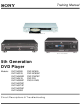 Sony DVP-NS300 Training Manual