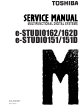 Toshiba e-Studio 162 Service Manual