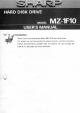 Sharp MZ-1F10 User Manual