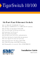 SMC Networks TigerSwitch 10 Installation Manual