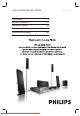 Philips HTS3115 User Manual