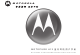 Motorola MOTOPURE H12 User Manual
