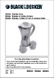 Black & Decker BX500 User Manual