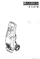 Kärcher K 3.47 M Operator's Manual