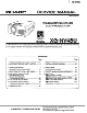 Sharp XG-NV4SU Service Manual