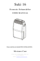 Moisture Cure Suki 16 User Manual