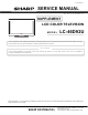 Sharp LC-46D92U Service Manual