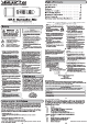 VocoPro All-U Karaoke Mic Owner's Manual