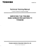 Toshiba TW56D90 Technical Training Manual