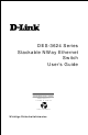 D-Link DES-3624 Series User Manual
