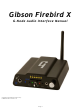 Gibson Firebird X User Manual