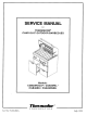 Thermador CGB30RCULP Service Manual