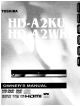 Toshiba HD-A2KU Owner's Manual