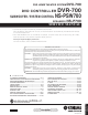 Yamaha DVX-700 Service Manual