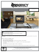 Regency P121-NG10 Owners & Installation Manual