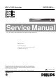 Philips DVDR3455H Service Manual