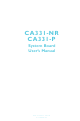 Rosch Computer CA331-NR User Manual