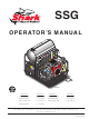 Shark SSG-403037E Operator's Manual