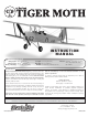 electrifly Tiger Moth Instruction Manual