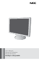 NEC MultiSync LCD2470WNX User Manual