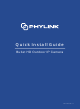 Phylink PLC-325PW Quick Install Manual