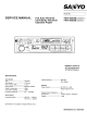 Sanyo FXR-303GB Service Manual