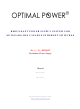 Optimal Power RPS5412 User Manual